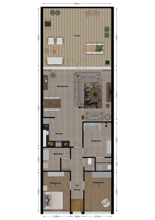 mediumsize floorplan
